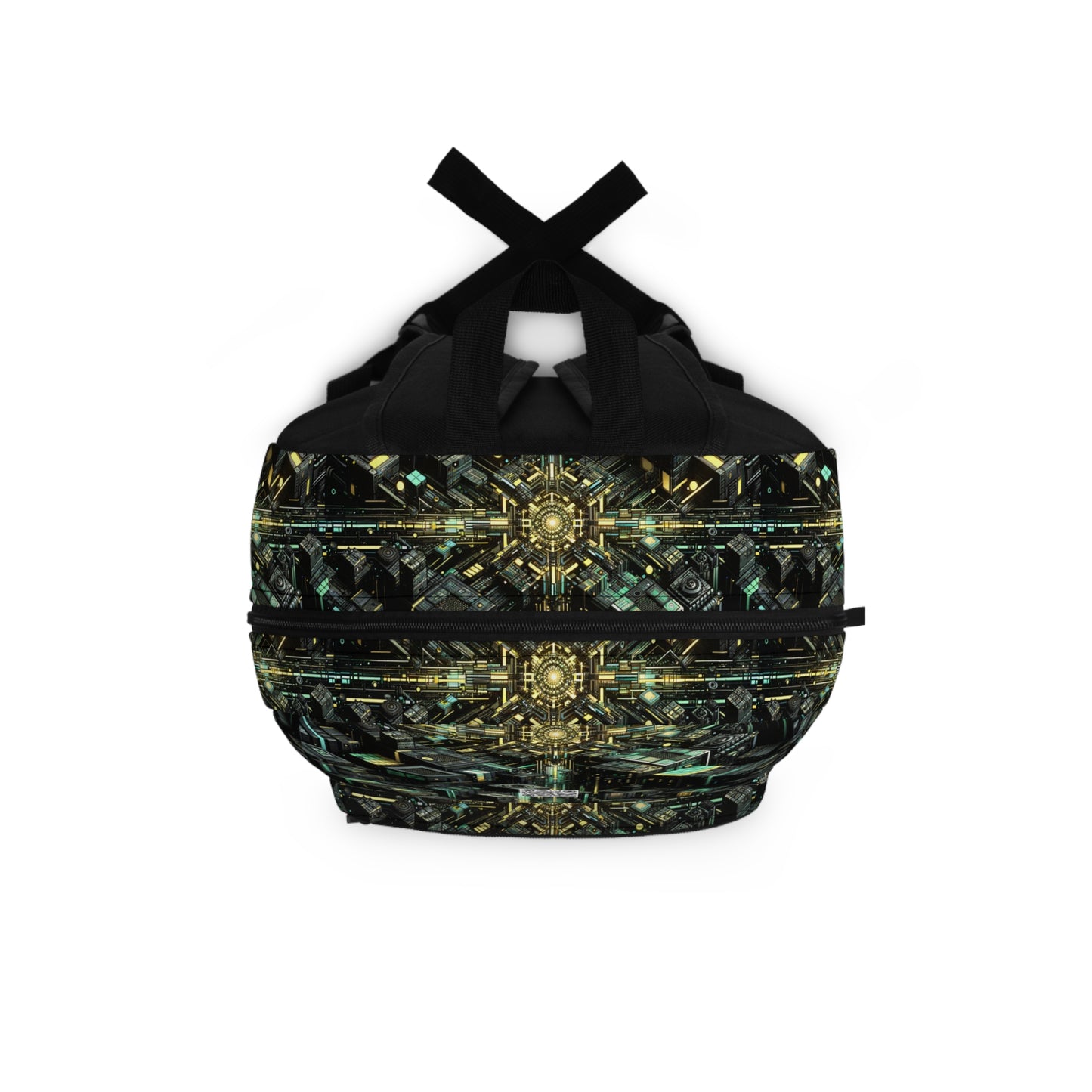Tech Noir Graphics Tech-Inspired Streetwear Backpack - 8404 Design-66