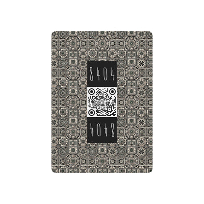 Cyber Garden Party Tech Garden Extravaganza Poker Playing Cards - 8404 Design-45 S