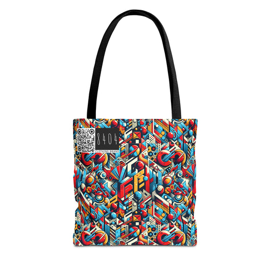 Neo-Traditional Street Art Modern Street Art Fusion Tote Bag - 8404 Design-67