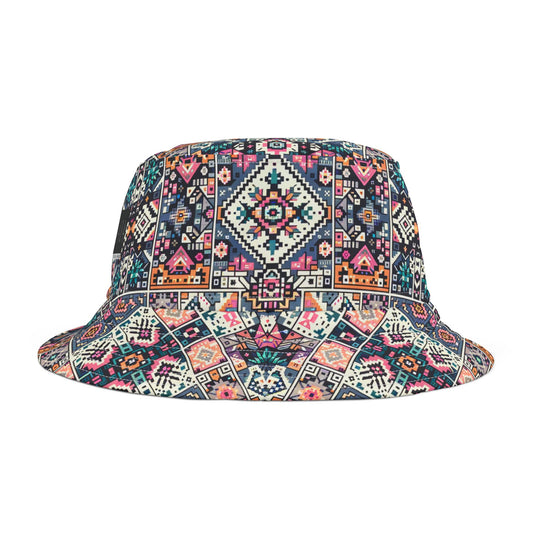 Digital Artisanal Fusion Digital Artisanal Bucket Hat - 8404 Design-65
