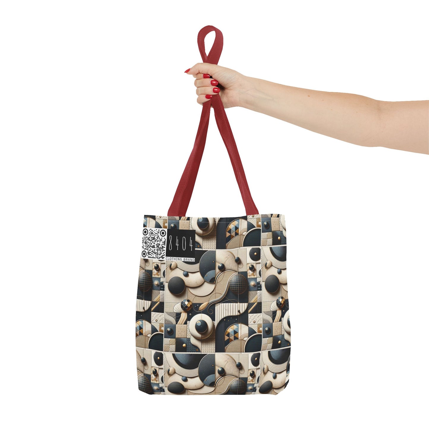 Tech-forward Luxe Streetwear Tech Luxe Fusion Tote Bag - 8404 Design-71