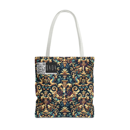 Digital Renaissance Modern Baroque Fusion Tote Bag - 8404 Design-57