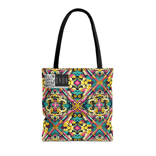 Neon Pop Art Revival Pop Culture Retro Tote Bag - 8404 Design-59