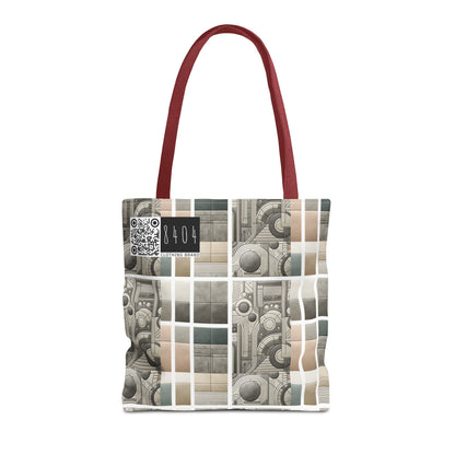 Tech Utility Chic Tech-Forward Minimalist Tote Bag - 8404 Design-59