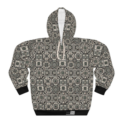 Cyber Garden Party Tech Garden Extravaganza Pullover Hoodie - 8404 Design-45