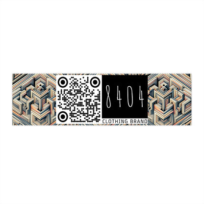 Tech Illusion Graphics Futuristic Artistry Bumper Sticker - 8404 Design-52