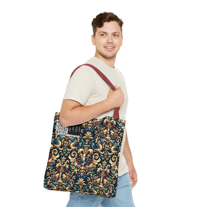 Digital Renaissance Modern Baroque Fusion Tote Bag - 8404 Design-57