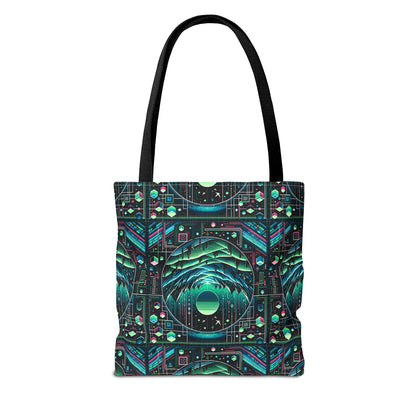 Digital Adventure Graphics Digital Explorer Tote Bag - 8404 Design-59