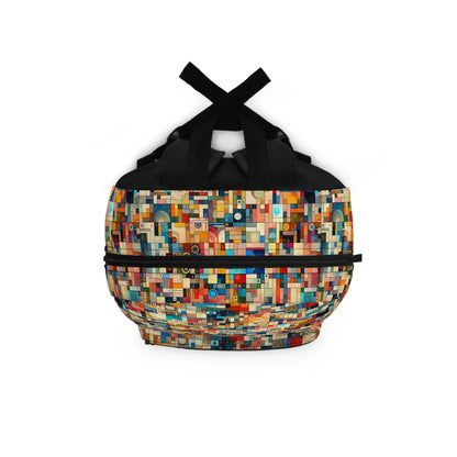 Digital Artistic Expression Artistic Streetwear Backpack - 8404 Design-46