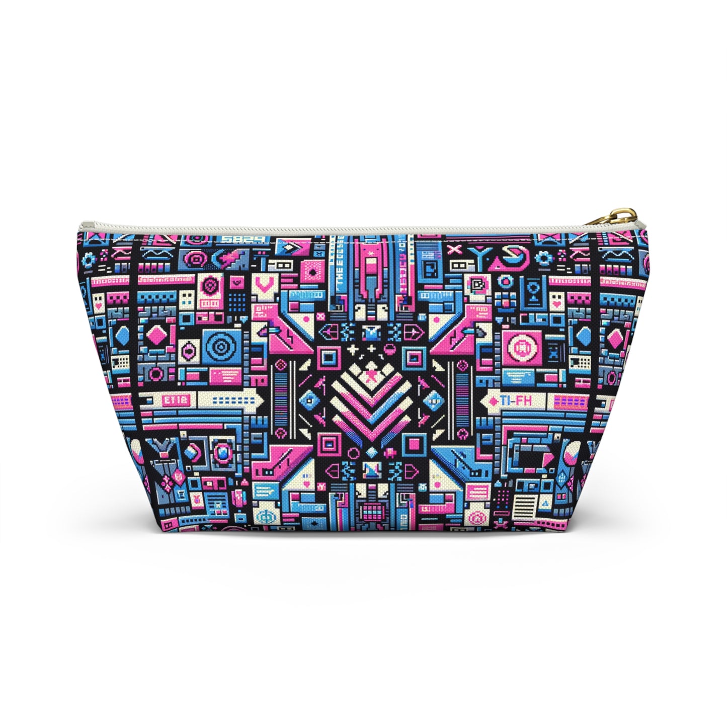 Digital Rebellion Youthful Streetwear with a Rebellious Digital Twist Accessory Pouch W T-bottom - 8404 Design-65