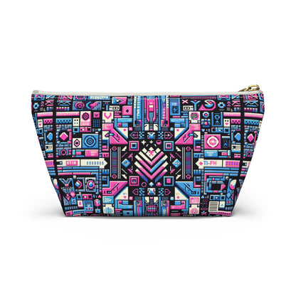 Digital Rebellion Youthful Streetwear with a Rebellious Digital Twist Accessory Pouch W T-bottom - 8404 Design-65