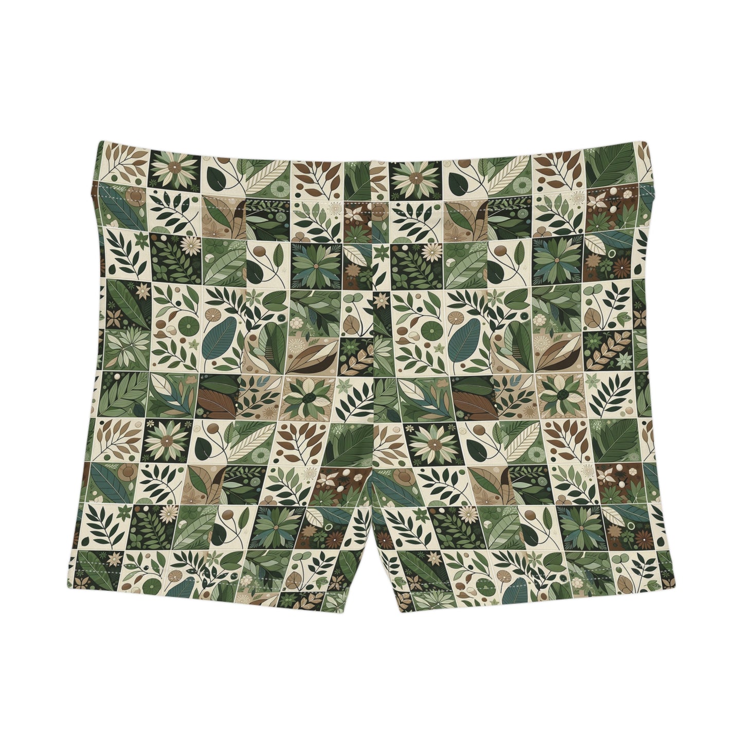 Streetwear Sustainability Environmentally Conscious Streetwear with a Natural Aesthetic Women's Shorts - 8404 Design-57
