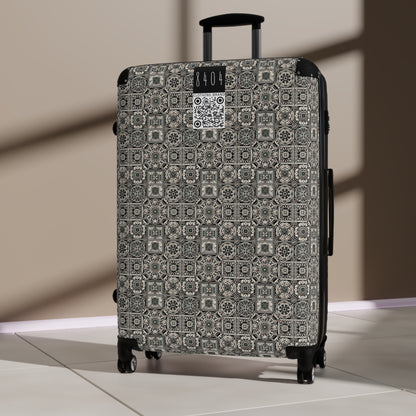 Cyber Garden Party Tech Garden Extravaganza Suitcase - 8404 Design-45