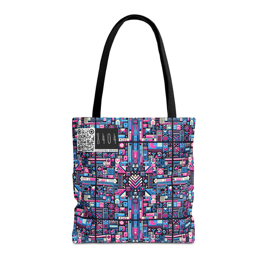 Digital Rebellion Youthful Streetwear with a Rebellious Digital Twist Tote Bag - 8404 Design-65
