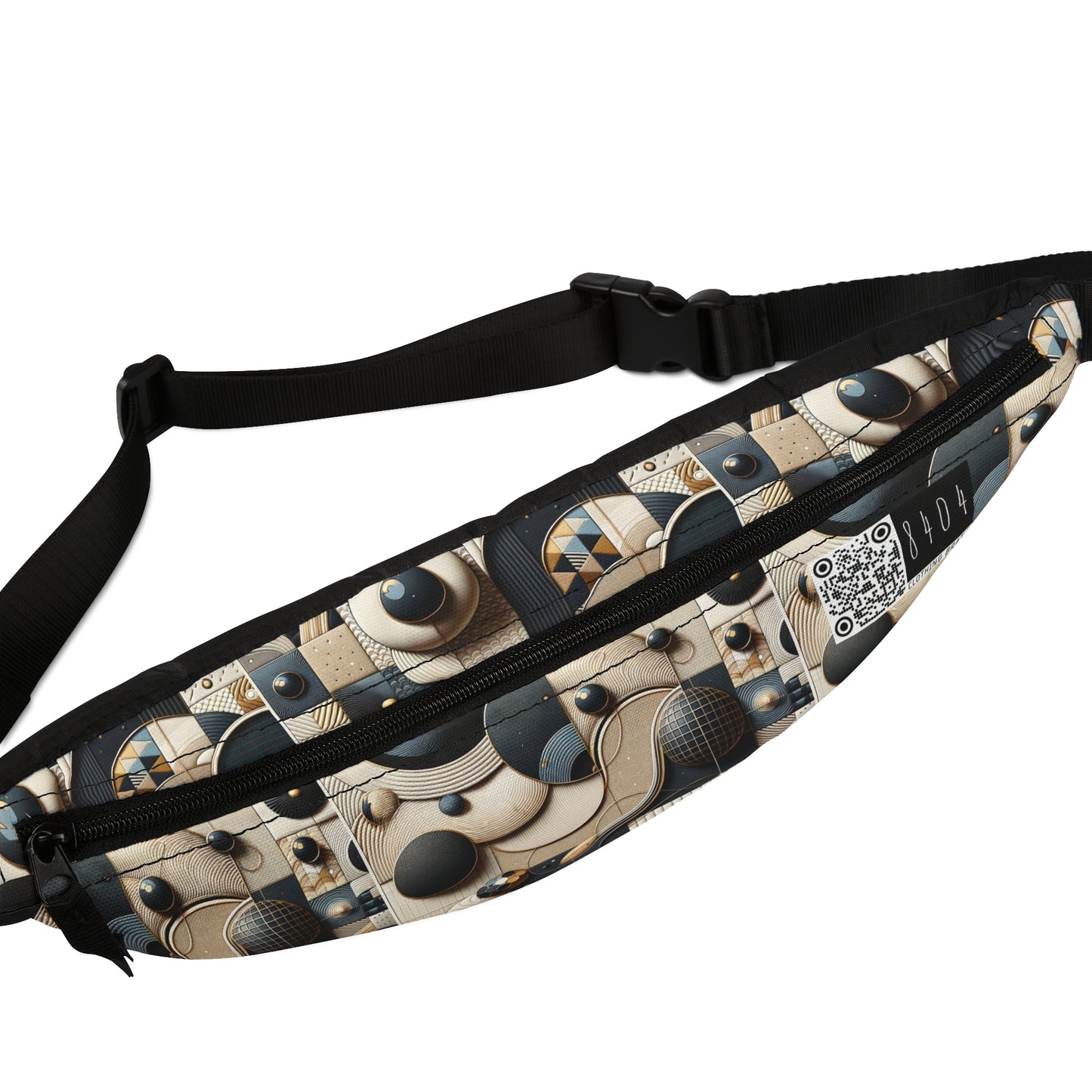 Tech-forward Luxe Streetwear Tech Luxe Fusion Fanny Pack - 8404 Design-71