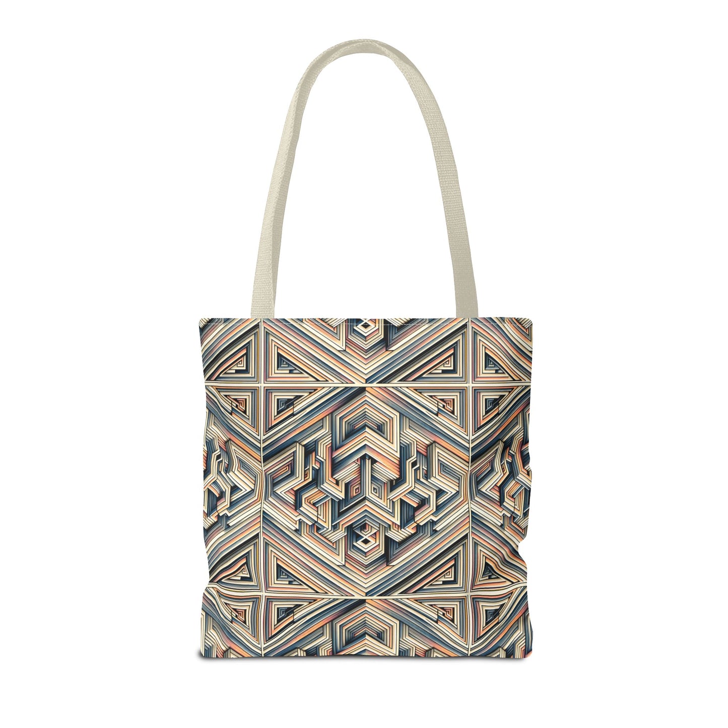 Tech Illusion Graphics Futuristic Artistry Tote Bag - 8404 Design-52