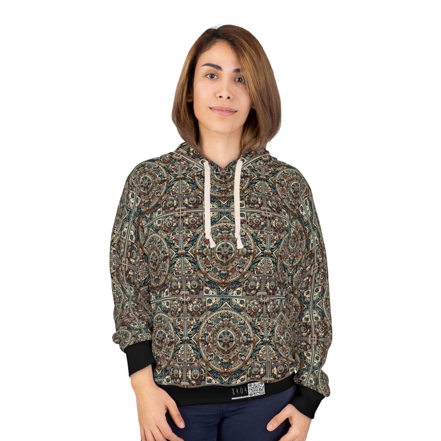 Urban Renaissance Historical Fusion With Street Edge Pullover Hoodie - 8404 Design-57