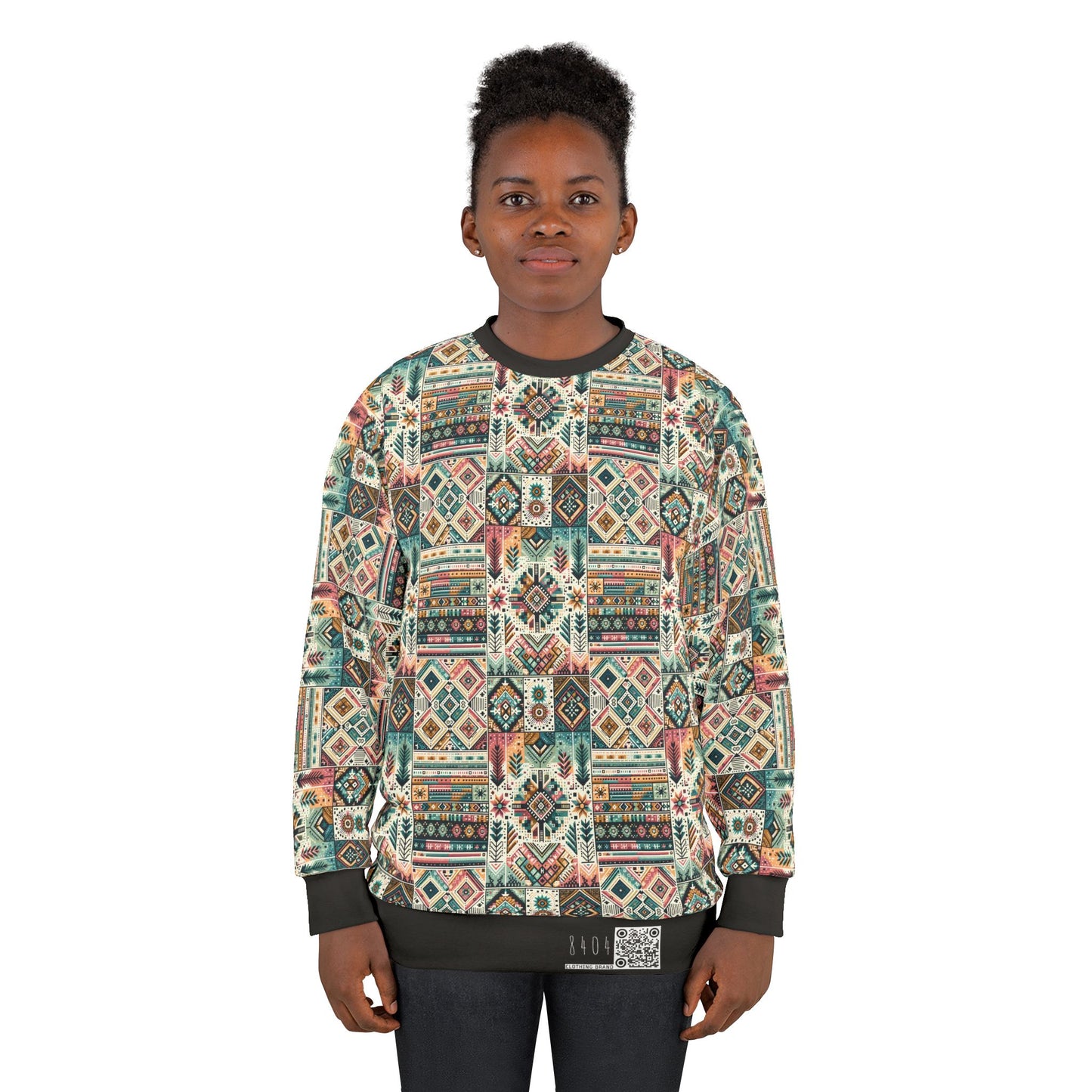 Digital Artisanal Fusion Digital Artisanal Sweatshirt - 8404 Design-49