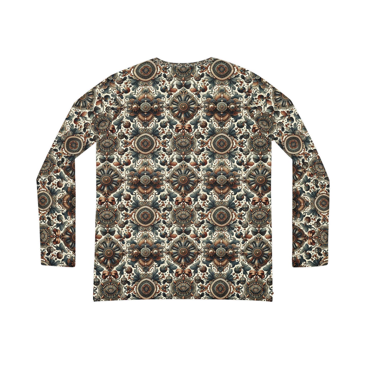 Neo-Dandyism Modern Dandy Streetwear Women's Long Sleeve V-Neck Shirt - 8404 Design-51