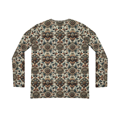 Neo-Dandyism Modern Dandy Streetwear Women's Long Sleeve V-Neck Shirt - 8404 Design-51