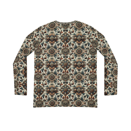 Neo-Dandyism Modern Dandy Streetwear Women's Long Sleeve V-Neck Shirt - 8404 Design-51