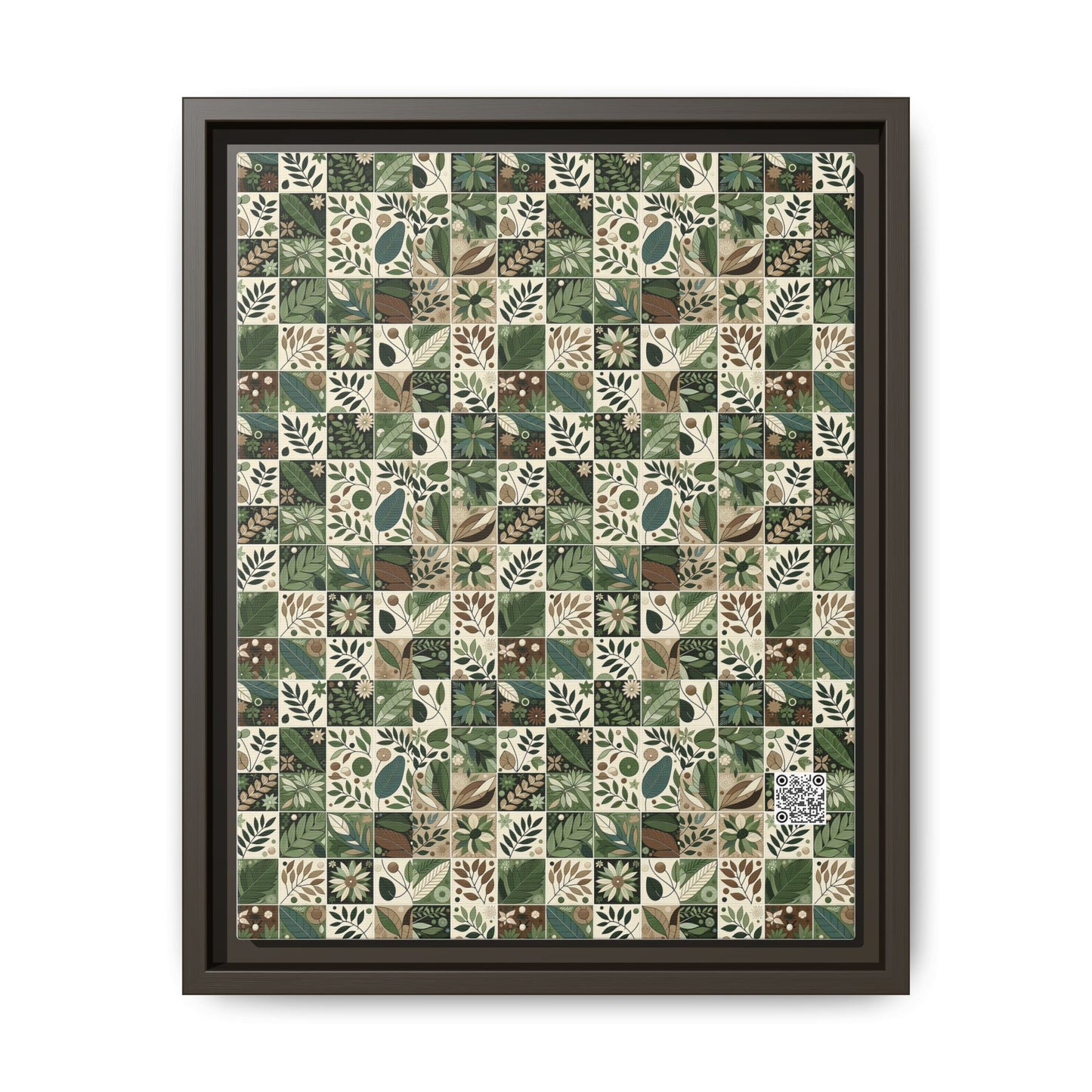 Streetwear Sustainability Environmentally Conscious Streetwear with a Natural Aesthetic Matte Canvas, Framed (multi-color) - 8404 Design-57 A