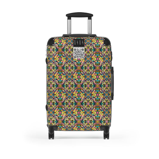 Neon Pop Art Revival Pop Culture Retro Suitcase - 8404 Design-59