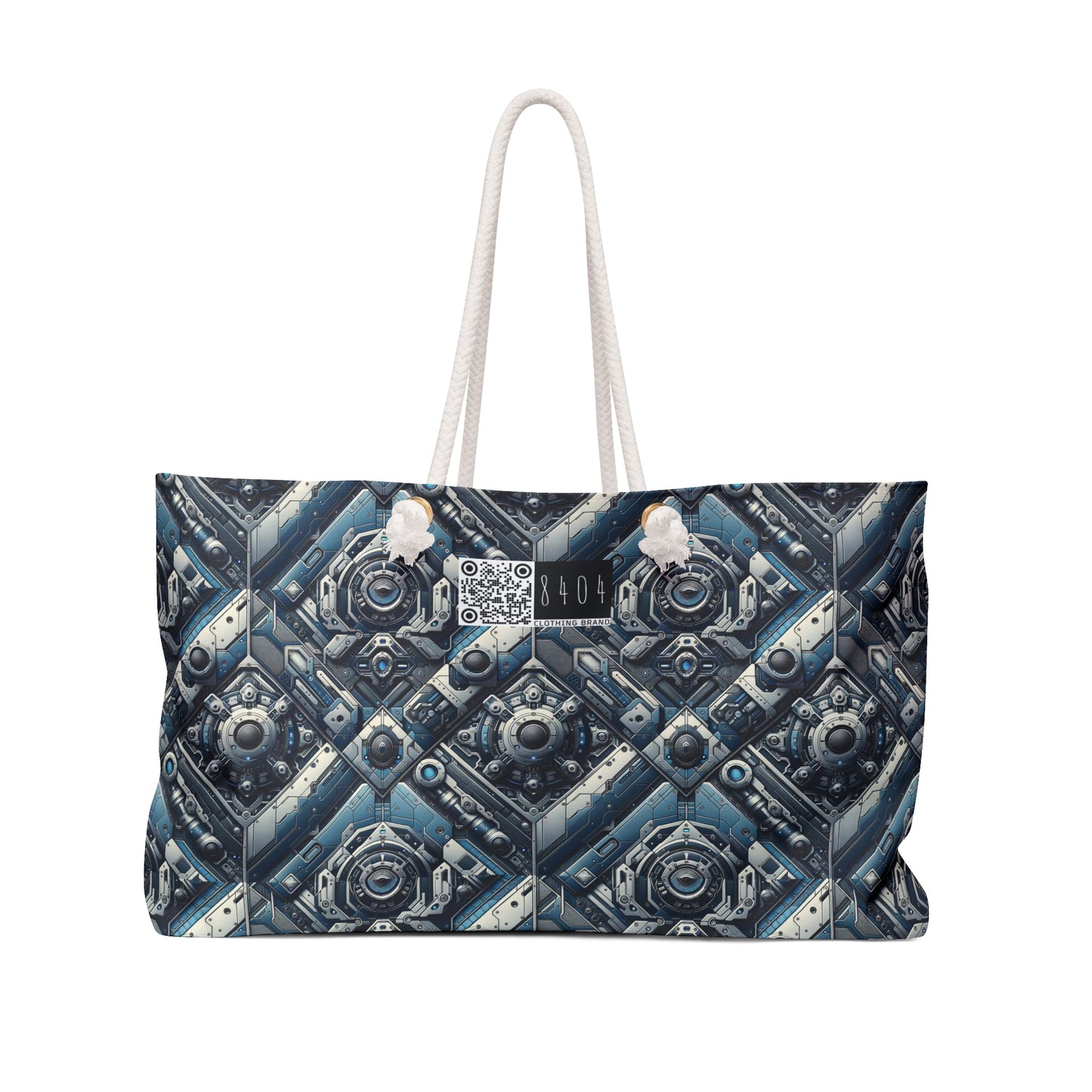 Tech Utility Fusion Tech-Forward Utility With a Futuristic Edge Weekender Bag - 8404 Design-43