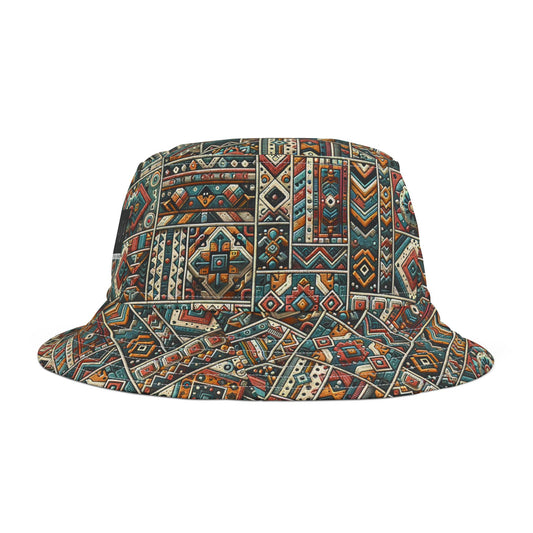 Cultural Artisanal Fusion Cultural Artisanal Streetwear Bucket Hat - 8404 Design-78