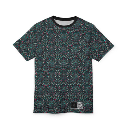 Digital Rebellion Tech-Inspired Streetwear Unisex Cut & Sew Tee - 8404 Design-54