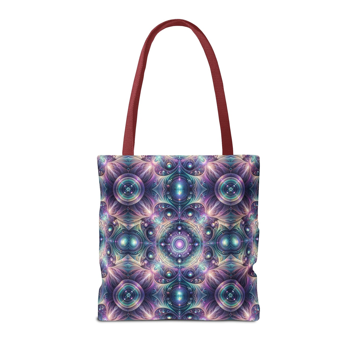 Iridescent Tech Fusion Tech-Forward Streetwear Tote Bag - 8404 Design-61