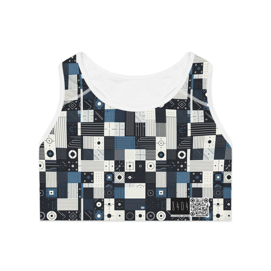 Minimalist Athleisure Minimalist Tech Sports Bra - 8404 Design-39
