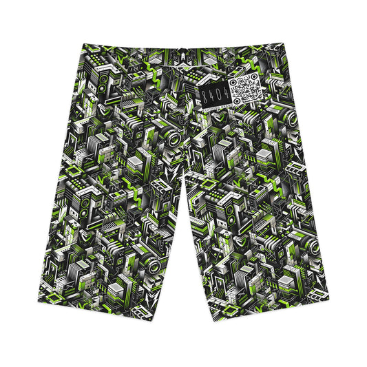 Graffiti Tech Fusion Bold Streetwear Fusion Women's Bike Shorts - 8404 Design-53