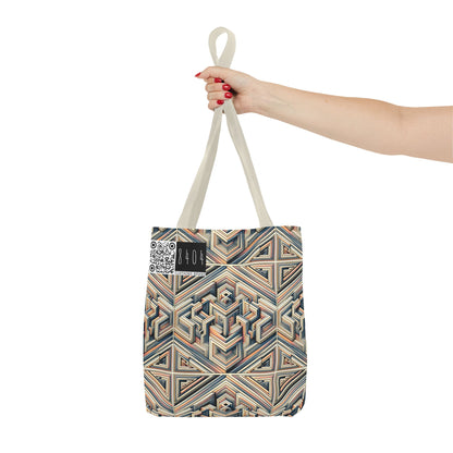Tech Illusion Graphics Futuristic Artistry Tote Bag - 8404 Design-52