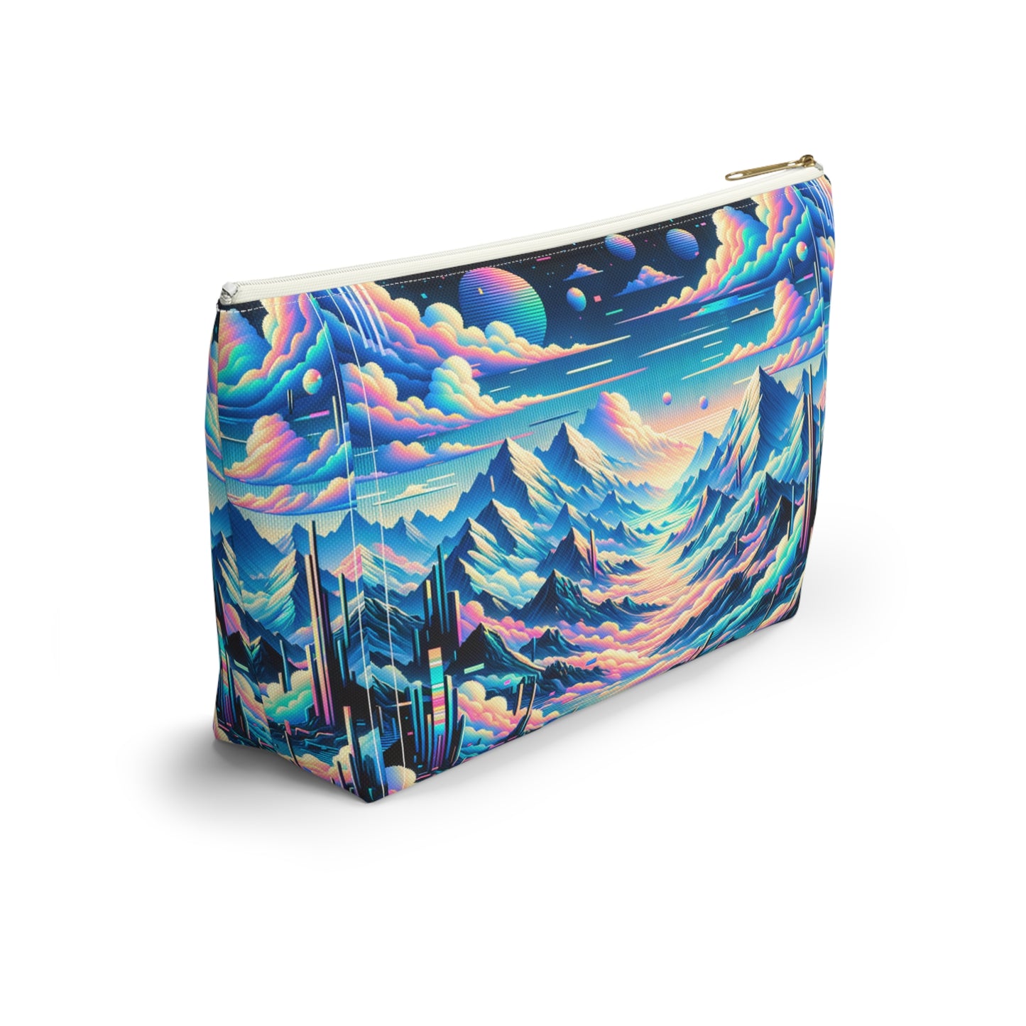 Digital Dreamscapes Digitally-Inspired Streetwear With a Dreamy, Surreal Twist Accessory Pouch W T-Bottom - 8404 Design-69