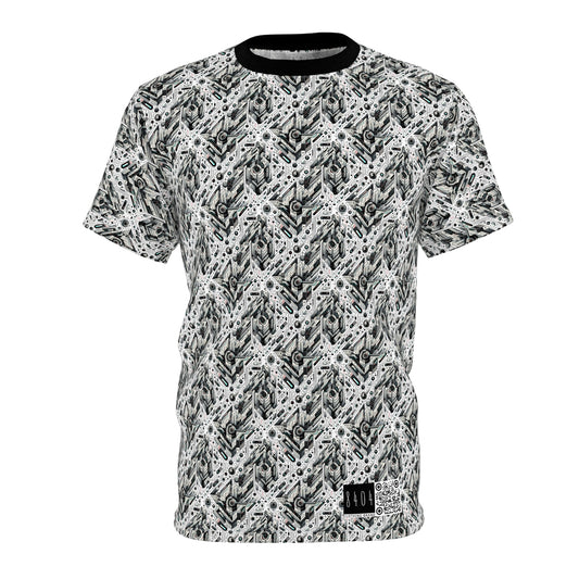 Tech-Infused Streetwear Tech-Forward Minimalism Unisex Cut & Sew Tee - 8404 Design-51