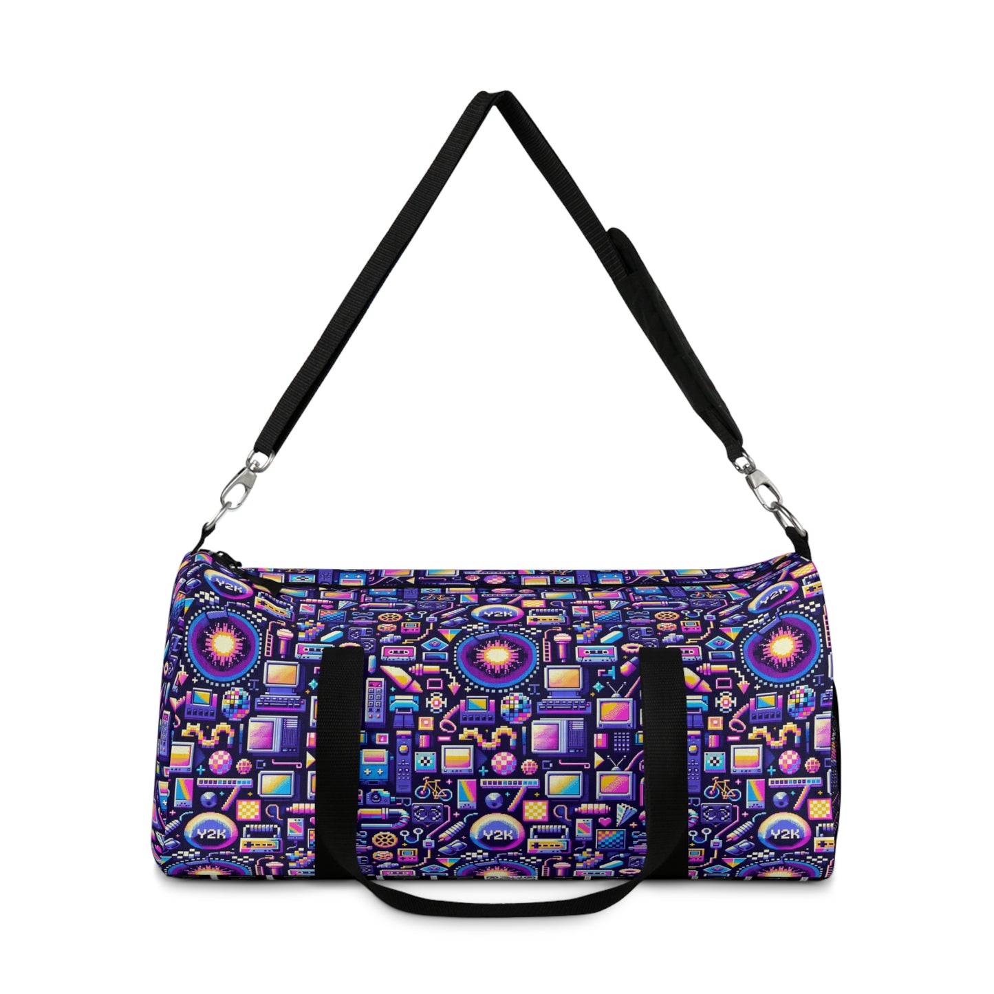 Digital Nostalgia Modern Retro Fusion Duffel Bag - 8404 Design-64