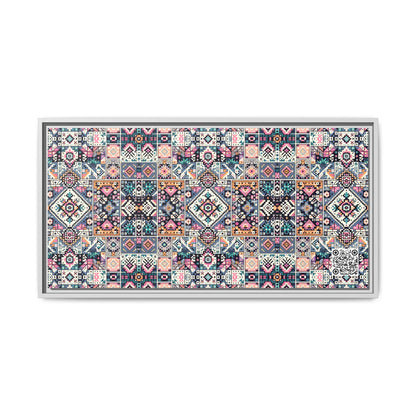 Matte Canvas, Framed (multi-Color) - 8404 Design-01
