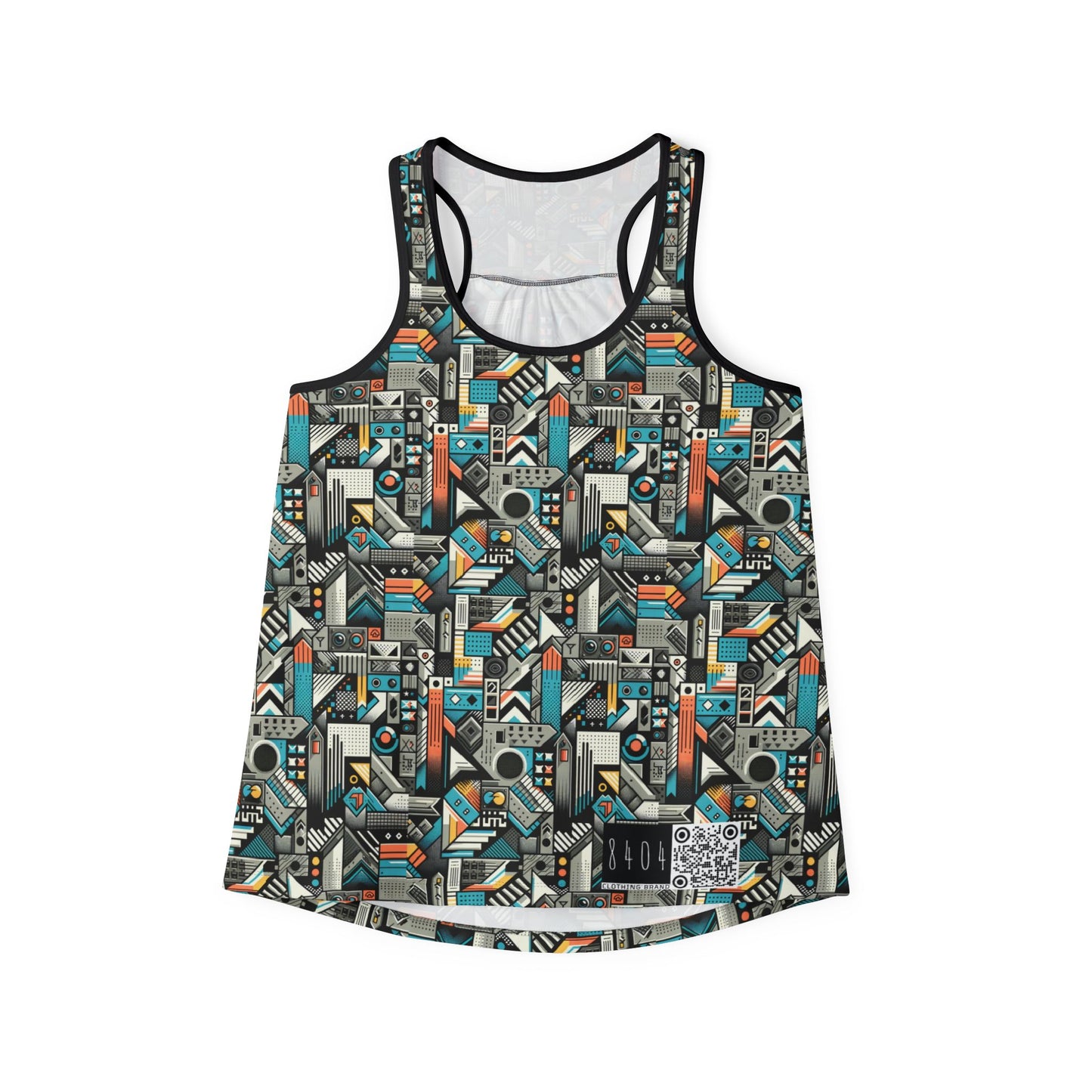 Digital Street Art Urban Street Style Women's Tank Top - 8404 Design-81