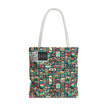 Skate Culture Revival Urban Retro Cool Tote Bag - 8404 Design-61