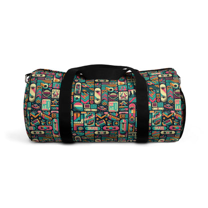 Skate Culture Revival Urban Retro Cool Duffel Bag - 8404 Design-61