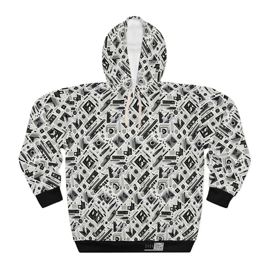 Tech Minimalism Minimalist Tech Pullover Hoodie - 8404 Design-72