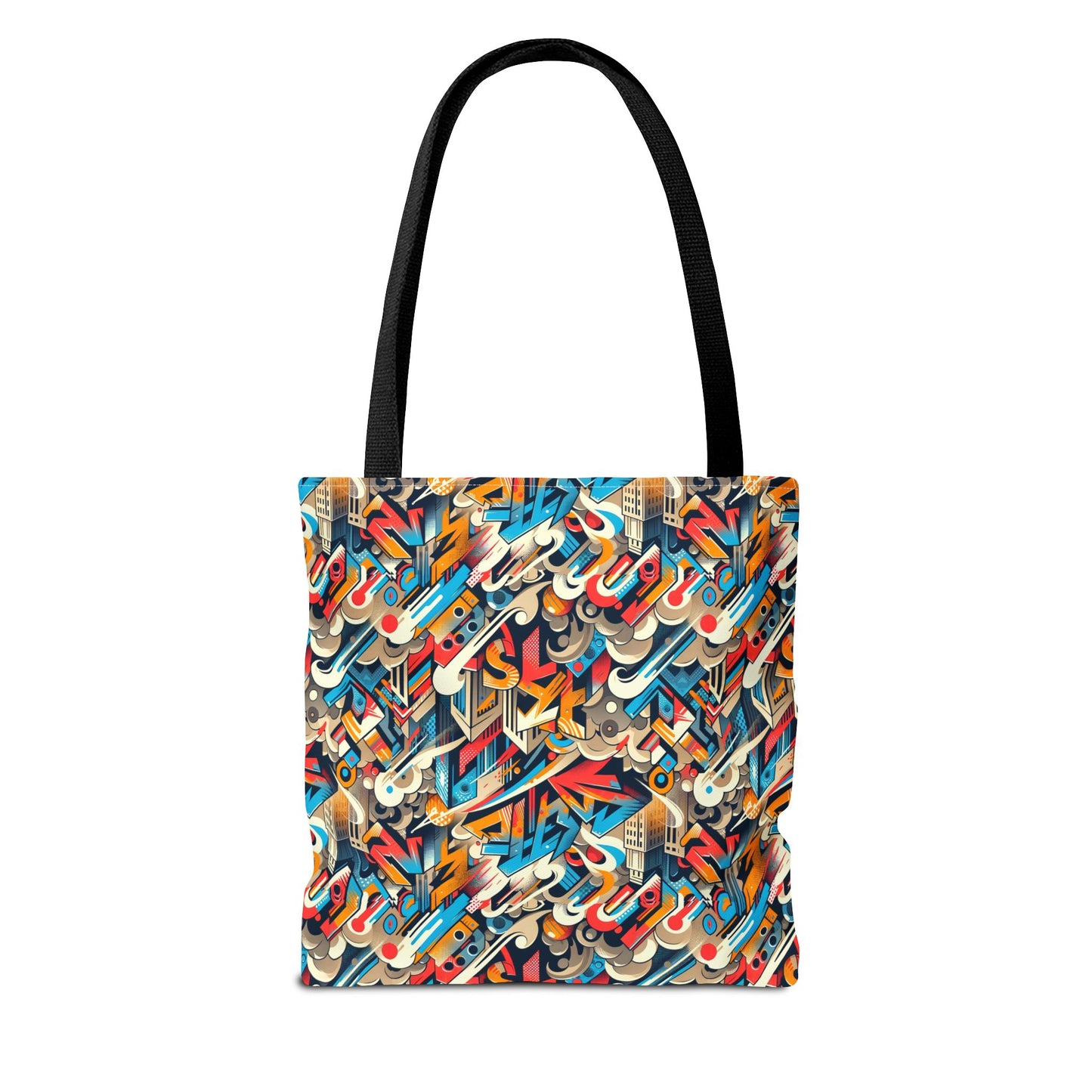 Neo-Traditional Street Art Modern Street Art Fusion Tote Bag - 8404 Design-44