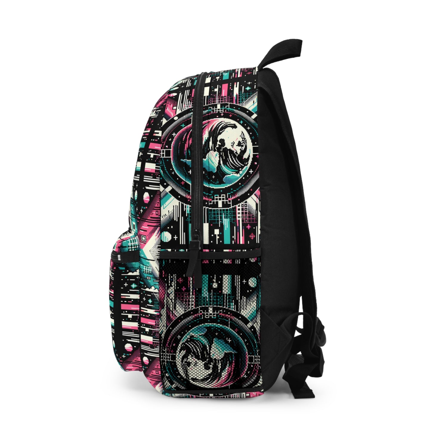 Digital Artistry Digital-native Streetwear Backpack - 8404 Design-62