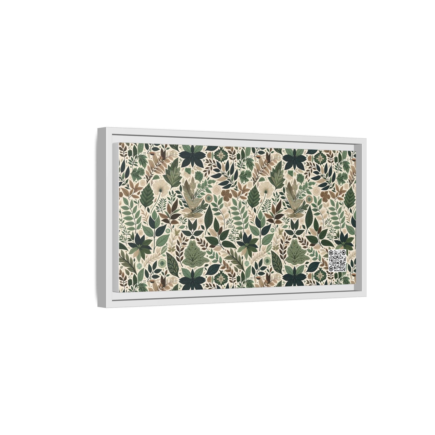 Streetwear Sustainability Environmentally Conscious Streetwear with a Natural Aesthetic Matte Canvas, Framed (multi-color) - 8404 Design-57 B