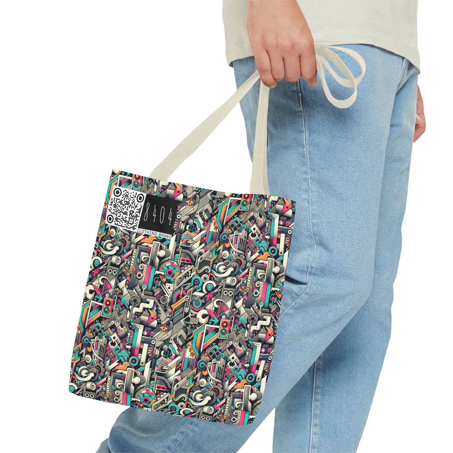 Digital Street Art Urban Street Style Tote Bag - 8404 Design-74