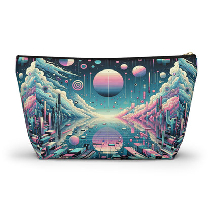 Digital Dreamscapes Digitally-Inspired Streetwear With a Dreamy, Surreal Twist Accessory Pouch W T-Bottom - 8404 Design-61