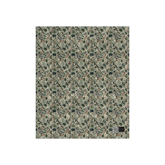 Streetwear Sustainability Environmentally Conscious Streetwear with a Natural Aesthetic Crushed Velvet Blanket - 8404 Design-57