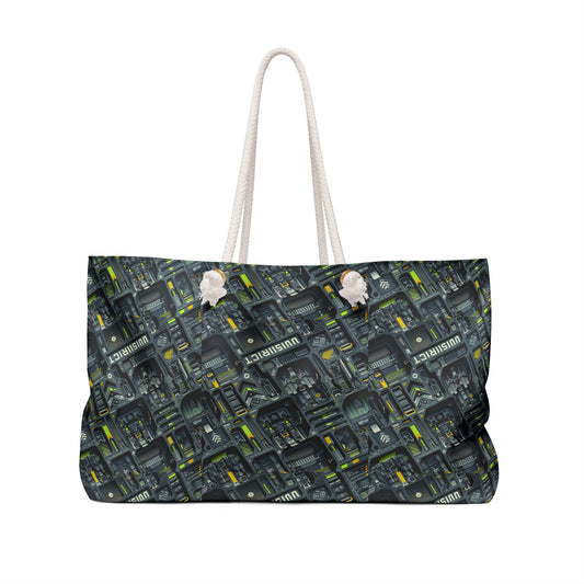 Tech Utility Streetwear Futuristic Tech-Forward Weekender Bag - 8404 Design-47