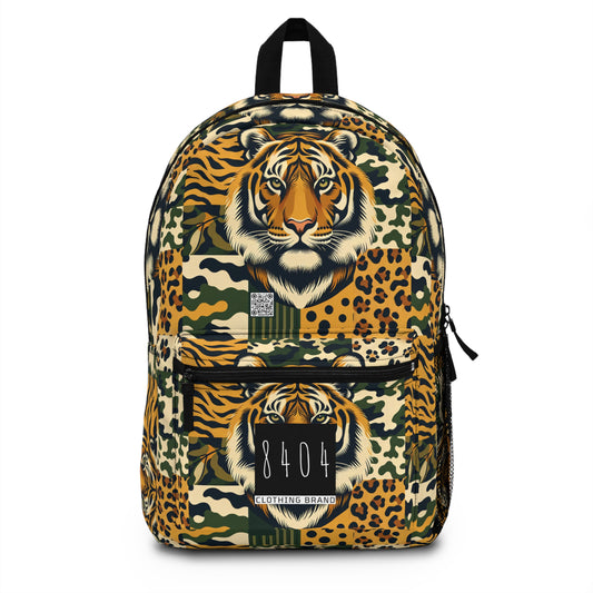 Streetwear Safari Urban Jungle Exploration Backpack - 8404 Design-64